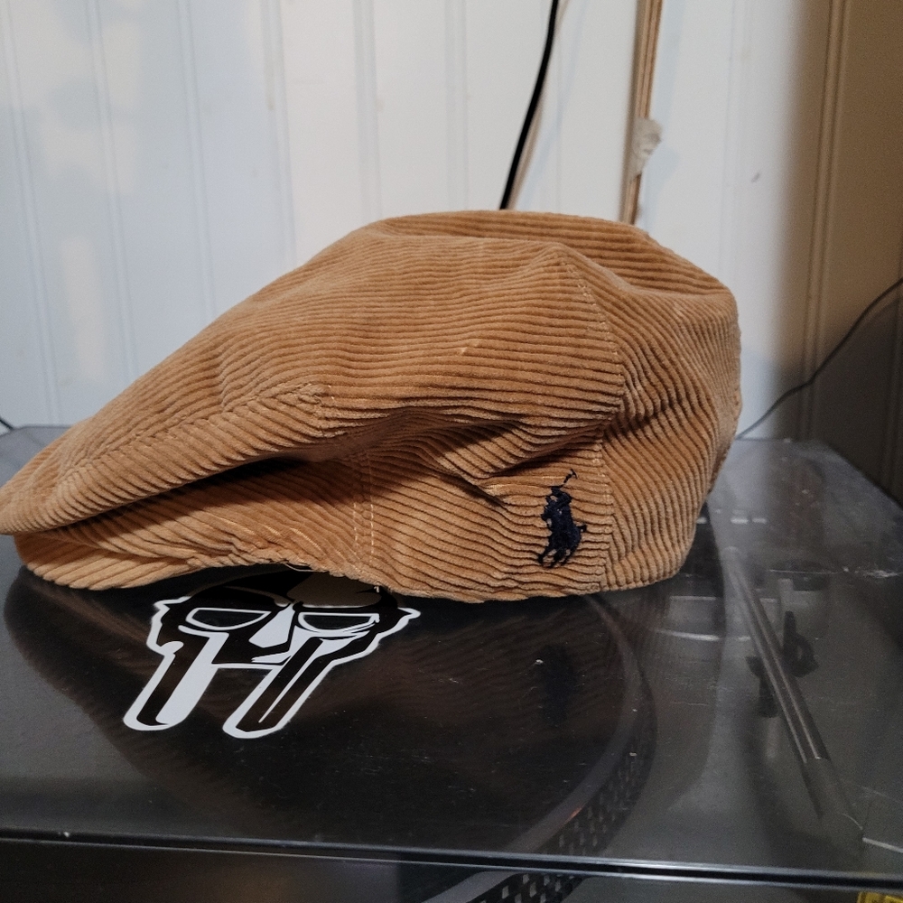 Polo Ralph Lauren Corduroy Newsboy Cap
